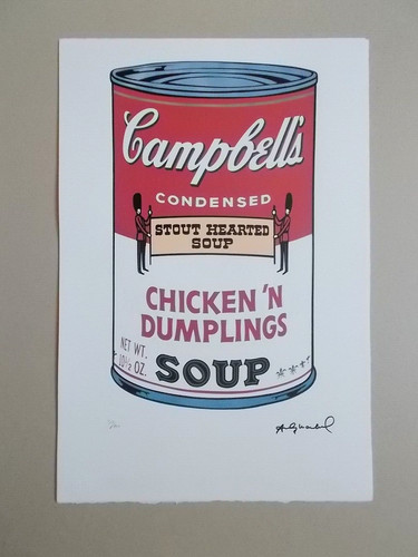 Serigraphie andy warhol - andy,