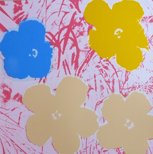 Andy warhol - (coquelicot, fleur)