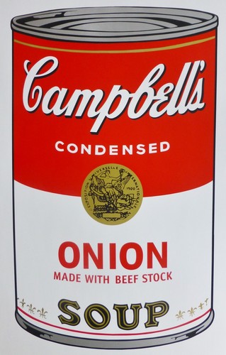 Andy warhol campbells - warhol, oignon