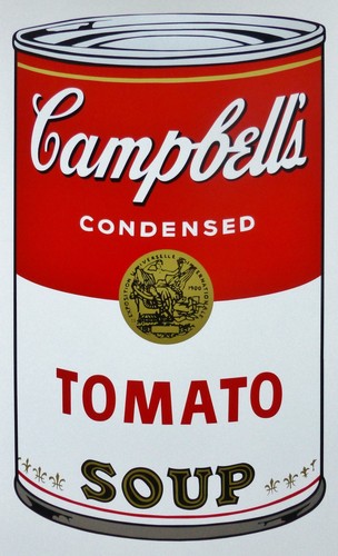 Andy warhol campbells tomate - campbells',