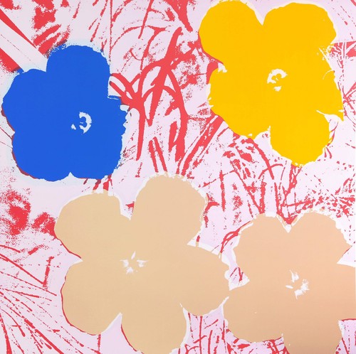 Andy warhol flowers 70 - warhol, ii.70