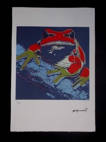 Serigraphie andy warhol - andy, "