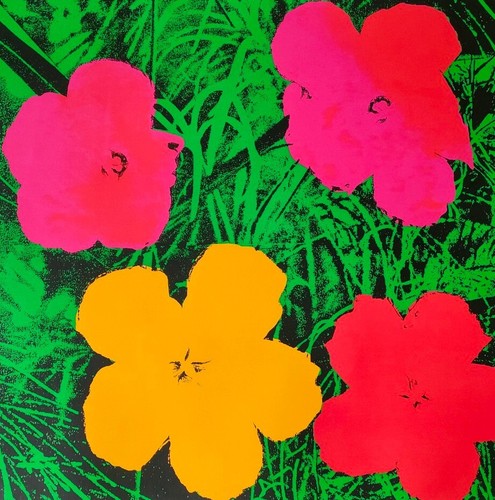 Sérigraphie flowers andy - flowers, de